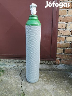 Töltött argon hegesztő palack 8L