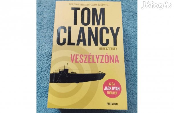 Tom Clancy: Veszélyzóna könyv eladó!!