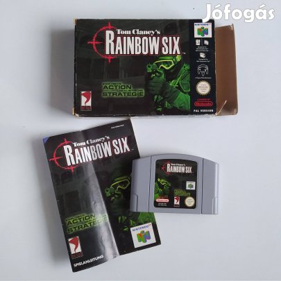 Tom Clancy's Rainbow Six CIB (német) Nintendo 64 N64