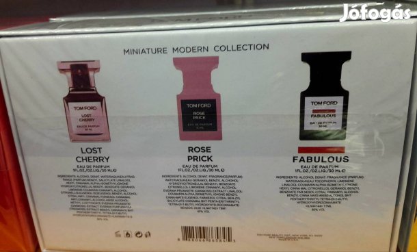 Tom Ford szett 3*30 ml bontatlan
