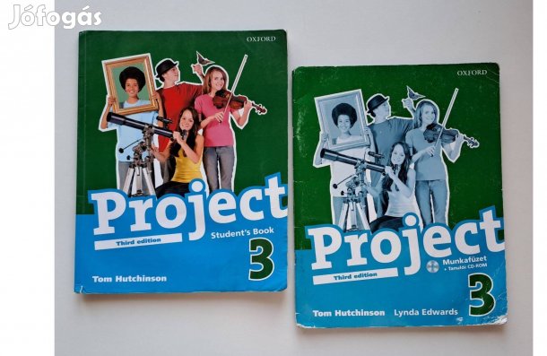 Tom Hutchinson: Project 3 (Third Edition) angol könyv, munkafüzet