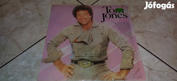 Tom Jones Love songs bakelit hanglemez
