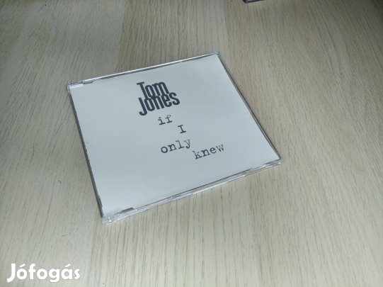 Tom Jones - If I Only Knew / Promo CD 1994