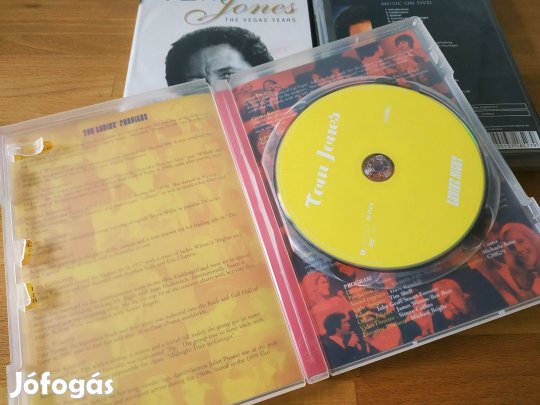 Tom Jones - Ladies Night (Waterfall, 2003, DVD)