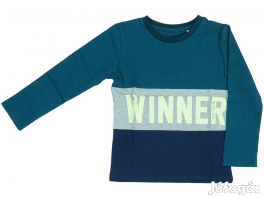 Tom Tailor Új (címkés) Fiú Hosszú ujjú felső (Méret: 98)