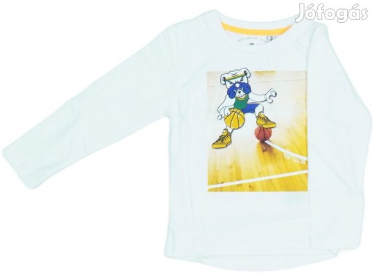 Tom Tailor Új (címkés) Fiú Hosszú ujjú felső (Méret: 98)