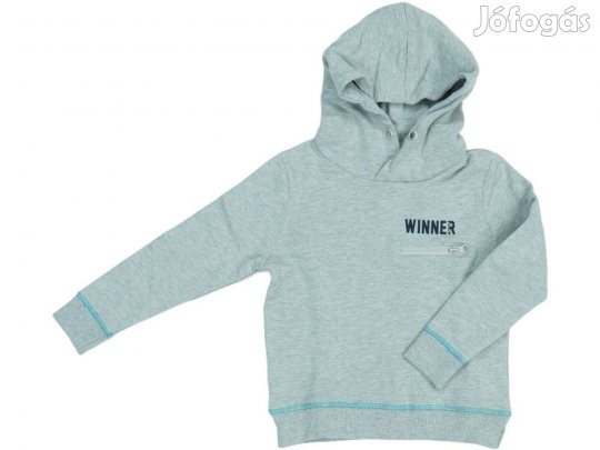 Tom Tailor Új (címkés) Fiú Kapucnis pulóver (Méret: 110)