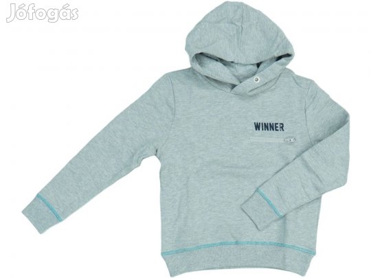 Tom Tailor Új (címkés) Fiú Kapucnis pulóver (Méret: 134)