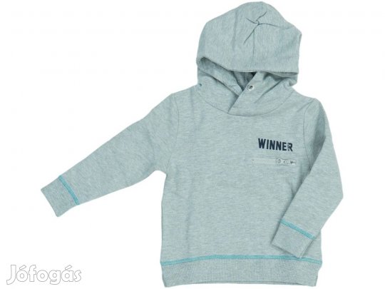 Tom Tailor Új (címkés) Fiú Kapucnis pulóver (Méret: 98)