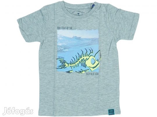Tom Tailor Új (címkés) Fiú Póló (Méret: 110)