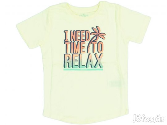 Tom Tailor Új (címkés) Fiú Póló (Méret: 110)