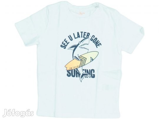 Tom Tailor Új (címkés) Fiú Póló (Méret: 122)