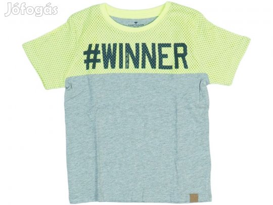 Tom Tailor Új (címkés) Fiú Póló (Méret: 122)