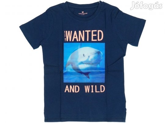 Tom Tailor Új (címkés) Fiú Póló (Méret: 122)