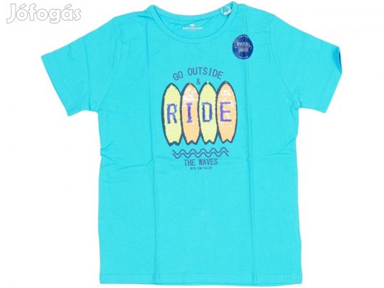Tom Tailor Új (címkés) Fiú Póló (Méret: 134)