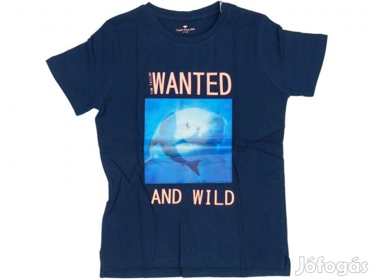Tom Tailor Új (címkés) Fiú Póló (Méret: 134)