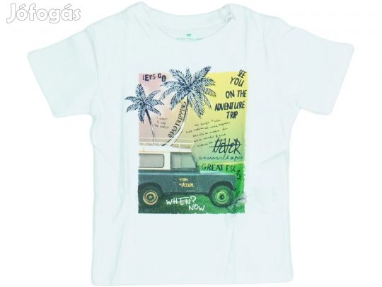 Tom Tailor Új (címkés) Fiú Póló (Méret: 98)