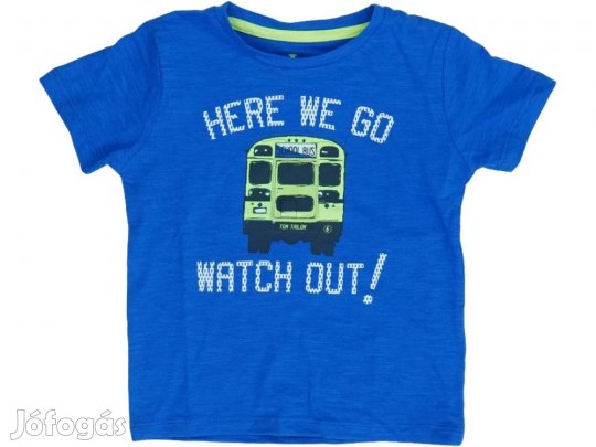 Tom Tailor Új (címkés) Fiú Póló (Méret: 98)