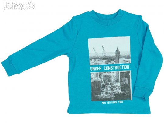 Tom Tailor Új (címkés) Fiú Pulóver (Méret: 110)