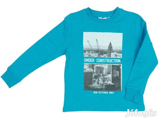 Tom Tailor Új (címkés) Fiú Pulóver (Méret: 122)