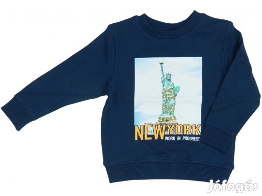 Tom Tailor Új (címkés) Fiú Pulóver (Méret: 98)