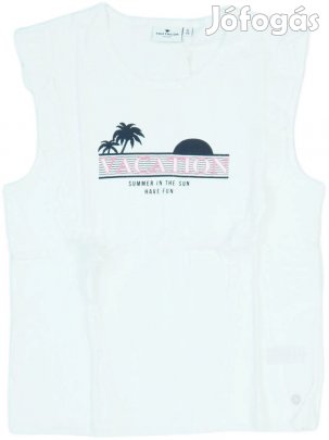 Tom Tailor Új (címkés) Lány Lányka / Női ujjatlan póló / top (Méret: 1