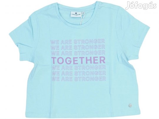 Tom Tailor Új (címkés) Lány Póló (Méret: 140)
