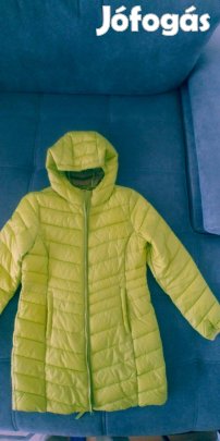 Tom Tailor steppelt kabát, hosszított dzseki M méret almazöld