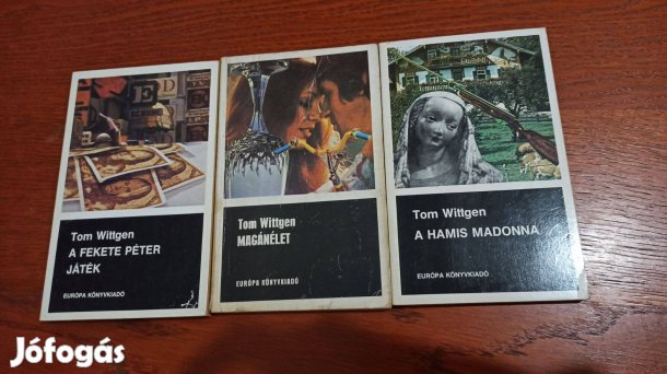 Tom Wittgen krimi könyvcsomag / 5 db könyv