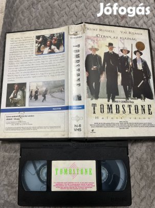 Tombstone halott város vhs nagytok western