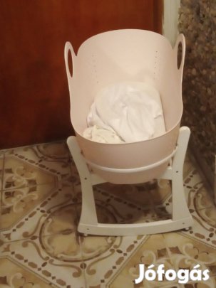 Tommee Tippee 5619WE mózeskosár ringató állvánnyal 12000ft óbuda rózsa