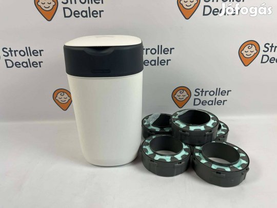 Tommee Tippee Twist & Click pelenkatároló kuka + 6 db utántöltő kazett