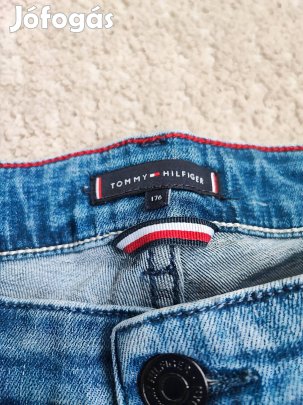 Tommy Hilfiger 176-os méret fiú farmer térd nadrág eladó 