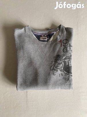 Tommy Hilfiger Denim férfi crewneck pulóver, L-es