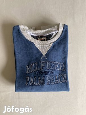 Tommy Hilfiger Denim férfi crewneck pulóver, XL-es