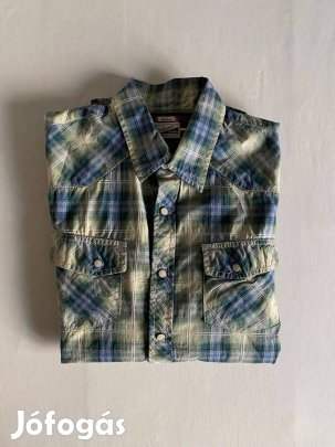 Tommy Hilfiger Denim férfi kockás ing, M-es