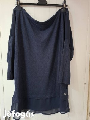 Tommy Hilfiger XL-es kék pamut női felső