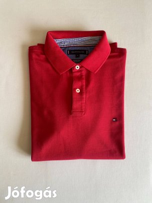 Tommy Hilfiger férfi galléros póló, M-es