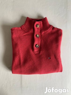 Tommy Hilfiger férfi kötött pulóver, S-es