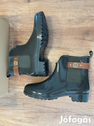 Tommy Hilfiger gumi bokacsizma, 39, 1-2 alkalommal használt
