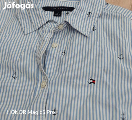 Tommy Hilfiger horgonyos pamut női ing S