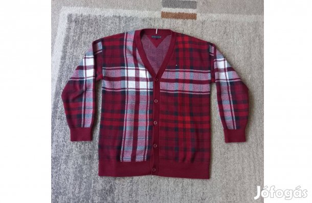 Tommy Hilfiger kardigán L-es méretű, hibátlan, új állapotban eladó