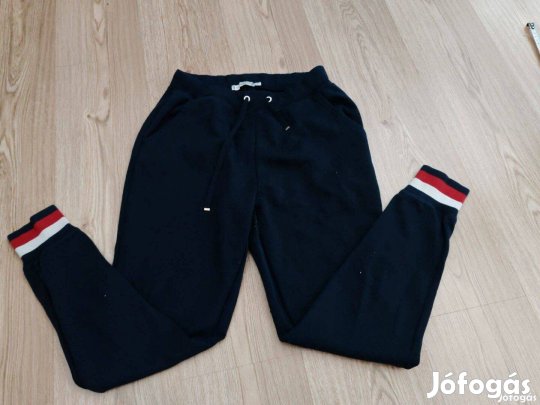 Tommy Hilfiger sötétkék pamut női melegítő nadrág S