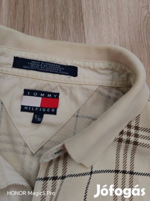 Tommy Hilfiger sportos pamut férfi pulóver XL