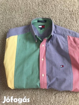 Tommy Hilfiger többszínű,férfi ing!Újszerű!M-L-es méret