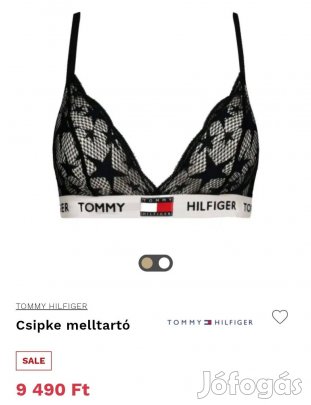 Tommy Hilfiger új M csipke melltartó