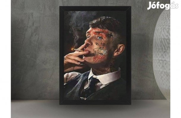 Tommy - Peaky B. - vászonkép - 42x32,5cm kerettel vagy keret nélkül