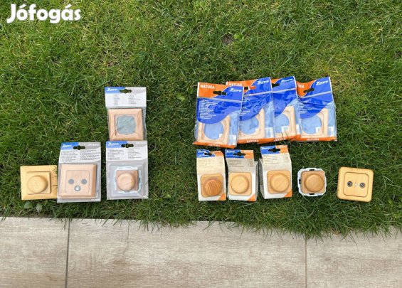 Tömör fa, Kopp fényerőszabályzók és antenna dugaljok