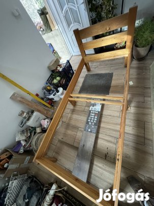 Tömör fa ágykeret