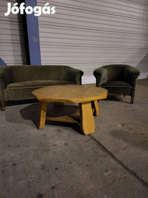 Tömör fa dohányzoasztal